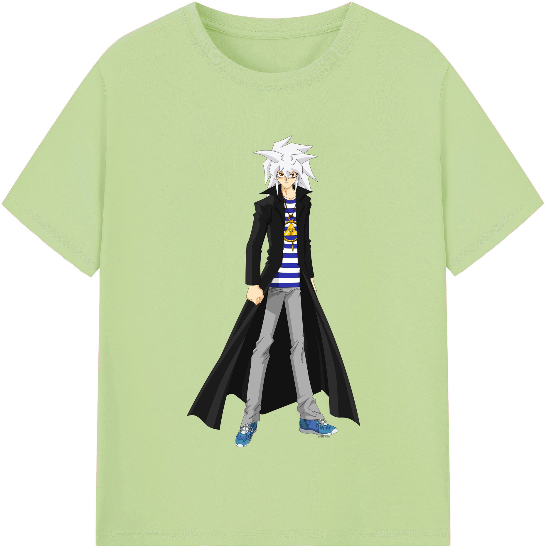 （画像用） 遊☆戯☆王 Yu-Gi-Oh! 綿100％半袖Tシャツ（フロントプリント）